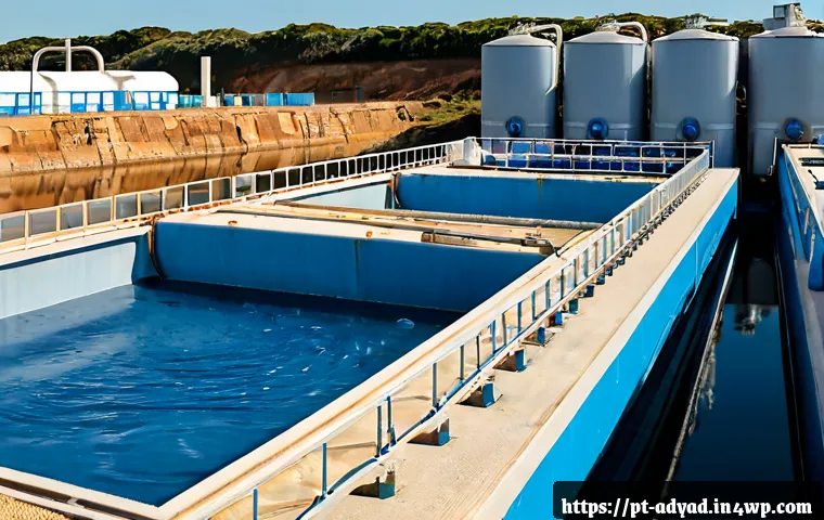 Home 17 물 자원 관리에서의 혁신 기술 - Photorealistic smart water management scene in a Portuguese-speaking coastal city, an environmental ...